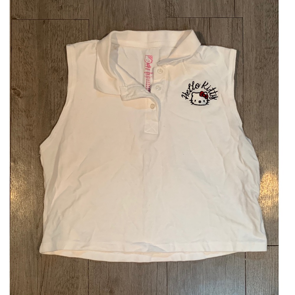 Hello Kitty Crop Polo Tank